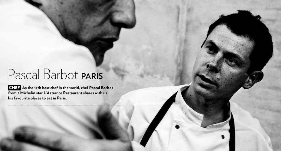 Owner L’Astrance Restaurant Pascal Barbot