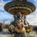 Paris Fountain of Place de la Concorde