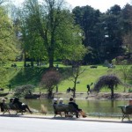Parc Montsouris People Relaxing