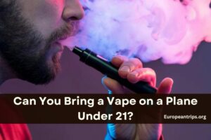Can You Bring a Vape on a Plane Under 21